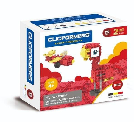 CLICFORMERS Craft 2w1 25 el. - Klocki konstrukcyjne