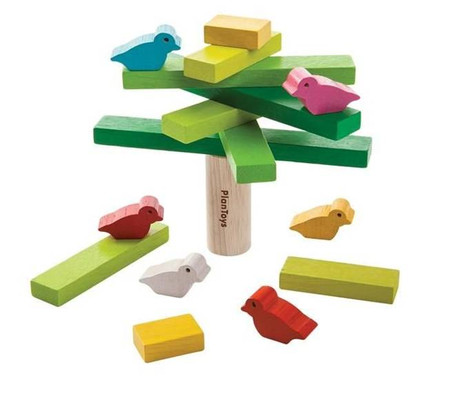 Balansujące drzewko, układanka drewniana, Plan Toys