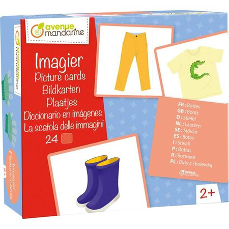 Karty z obrazkami Ubrania Flashcards Clothes