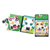 Książeczka z naklejkami wielokrotnego użytku Miny na twarzy Zwierzęta Melissa & Doug