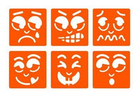 Zestaw 6 szablonów Miny