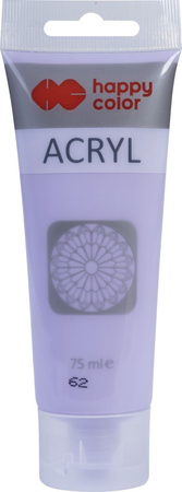 Farba akrylowa 75ml lawendowy Happy Color