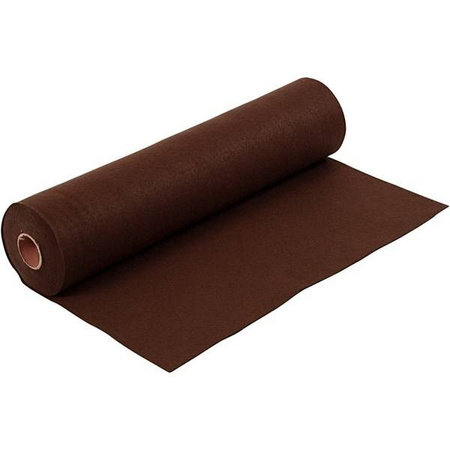 Filc w rolce W: 45 cm L: 5m Brązowy