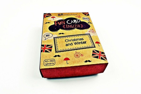 Fun Card English Christmas and Winter
