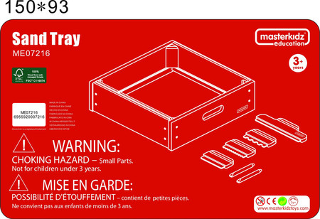 MASTERKIDZ Ramka Na Piasek + Akcesoria