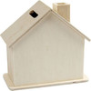 Drewniana skarbonka Domek