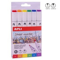 Markery dwustronne Street Marker Apli - 6 kolorów