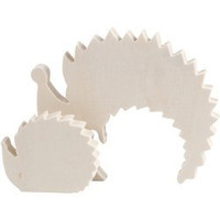 Jeżyk 2w1 H: 8 i 4 cm sklejka