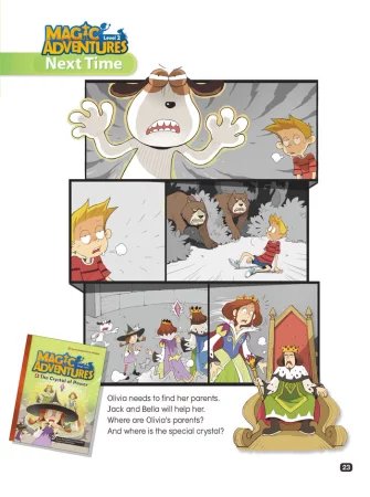 Komiks dla dzieci po angielsku Magic Adventures Level 2 Część 5