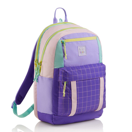 Plecak trzykomorowy Amsterdam Miquelrius - Rider Violet 28L