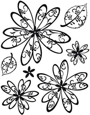 Stemple VivaDECOR 3D Fantazyjne Kwiaty