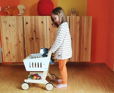 Drewniany wózek sklepowy Small Foot