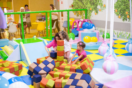 Materiałowe klocki magnetyczne XXL JollyHeap 150 szt. JOY