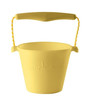 Składane wiaderko do wody i piasku Scrunch Bucket - Pastelowy żółty