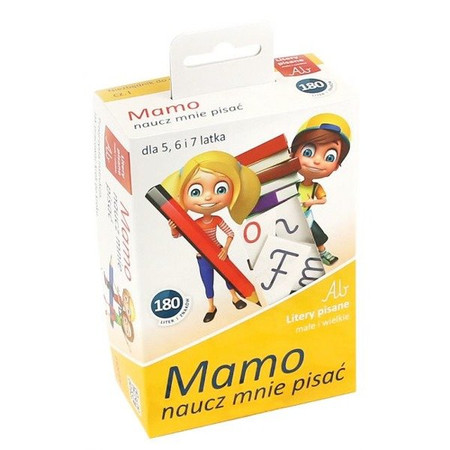 Zestaw do nauki liter pisanych