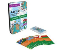 Podróżna gra karciana The Purple Cow - Go Fish Kraje, Flagi i inne