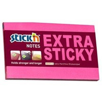 Notes Samop. Extra Sticky 76x127mm Różowy.Neon/90 Kart.