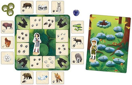 Czyj to trop? 3 gry przyrodnicze w 1