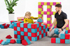 Materiałowe klocki magnetyczne XXL JollyHeap 150 szt. JOY