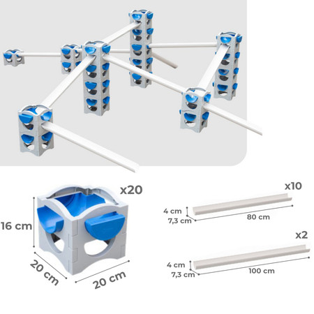 CLASSIC WORLD EDU Plac Zabaw Zabawka Wodna Rurki