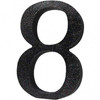 Cyfra 8 z MDF H: 13 cm