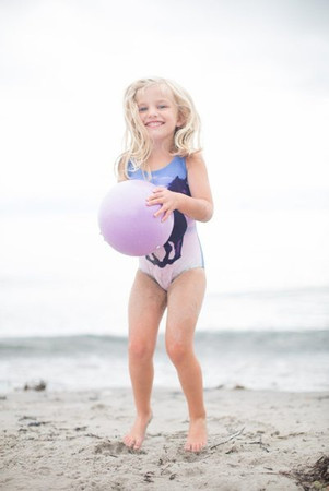 Piłka Scrunch - Pastelowy Lila