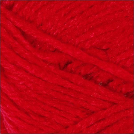 Włóczka akrylowa Fantasia Czerwona 50 g
