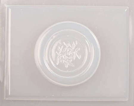 Foremka mini do mydła Okrągła z Różą