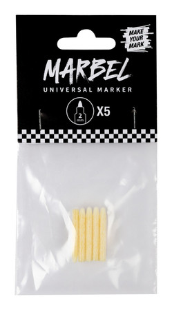 Końcówki do markerów MARBEL 2 mm 5 szt.