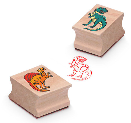 Stempelki dla dzieci Dinozaury pieczątki z kredkami Melissa and Doug 11633-MD