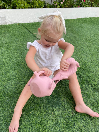 Silikonowy Czerpak Scrunch - Szałwiowy