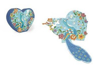 Scratch, Puzzle konturowe Serce 40 elem.