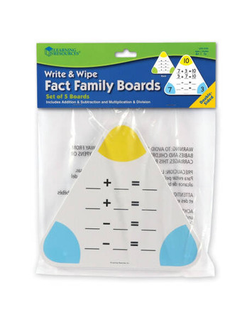Learning Resources | Działania matematyczne, ścieralne tabliczki