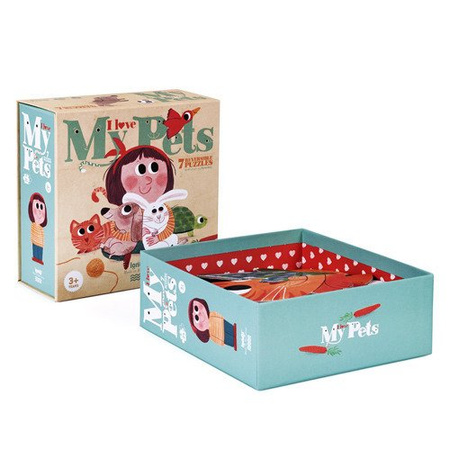 Puzzle dla dzieci, Kocham Moje Zwierzątka | Londji®