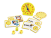 Learning Resources | Zegar i karty godzin, zestaw LERLER3220