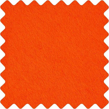 Filc 10 ark. A4 Pomarańczowy