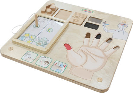 MASTERKIDZ Tablica Edukacyjna Zmysł Dotyku