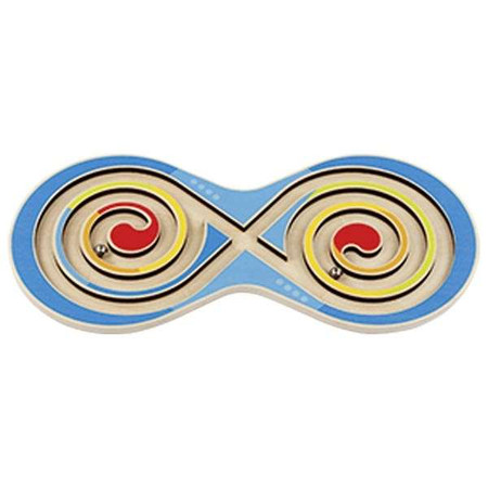 Kuleczkowy tor - ćwiczenie rąk dziecka