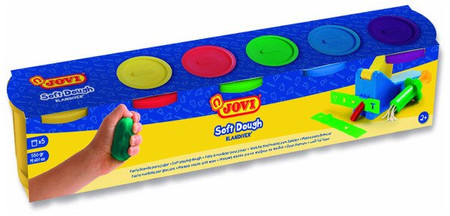 Ciastolina 5x110ml kolory podstawowe JOVI