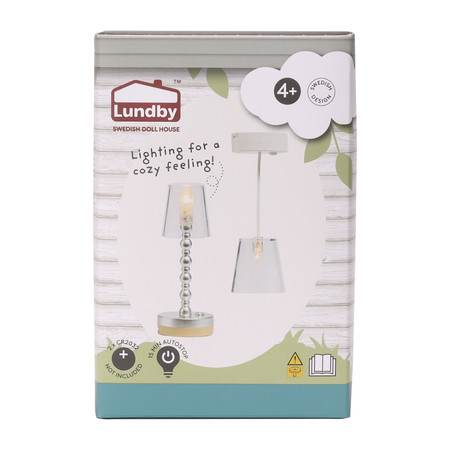 Oświetlenie domku dla lalek zestaw, wyposażenie, lampy zabawka domki Lundby