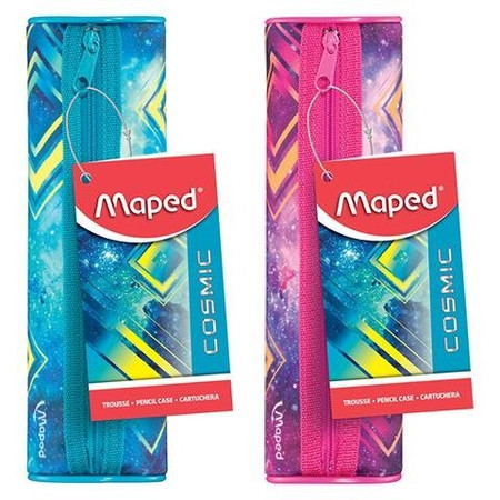 Piórnik Tuba Teens Cosmic - różowy