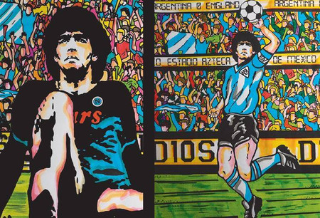 Notatnik Welwetowy A5 Piłkarz