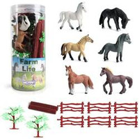 WOOPIE Zestaw Figurki Konie 16 szt.