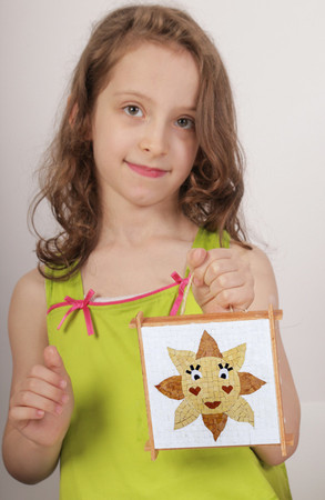 Mozaika MOSAICKIT Słońce