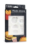 Foremka Silikonowa 20x13 cm Fast Food