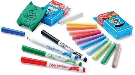 Maped Creativ Zestaw Do Pisania Po Tablicach  Biał.I Czar