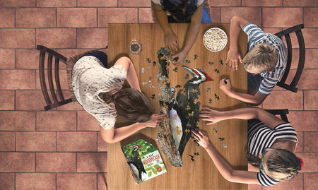 MADD CAPP,  Puzzle konturowe I AM - Dzięcioł 300 elem.