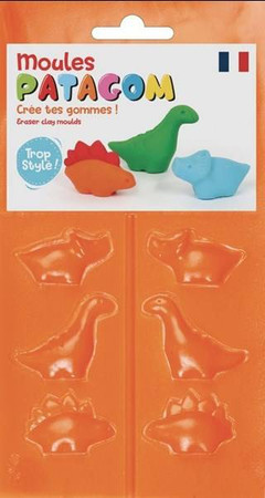 Foremka do tworzenia gumek Dinozaury