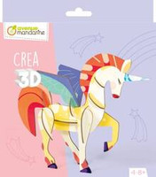 Puzzle 3D Jednorożec