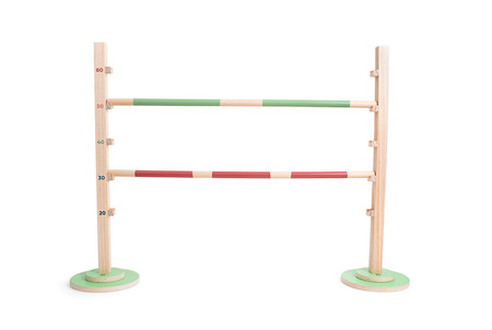 BS Toys, Drewniana gra sportowa Skok przez płotki limbo